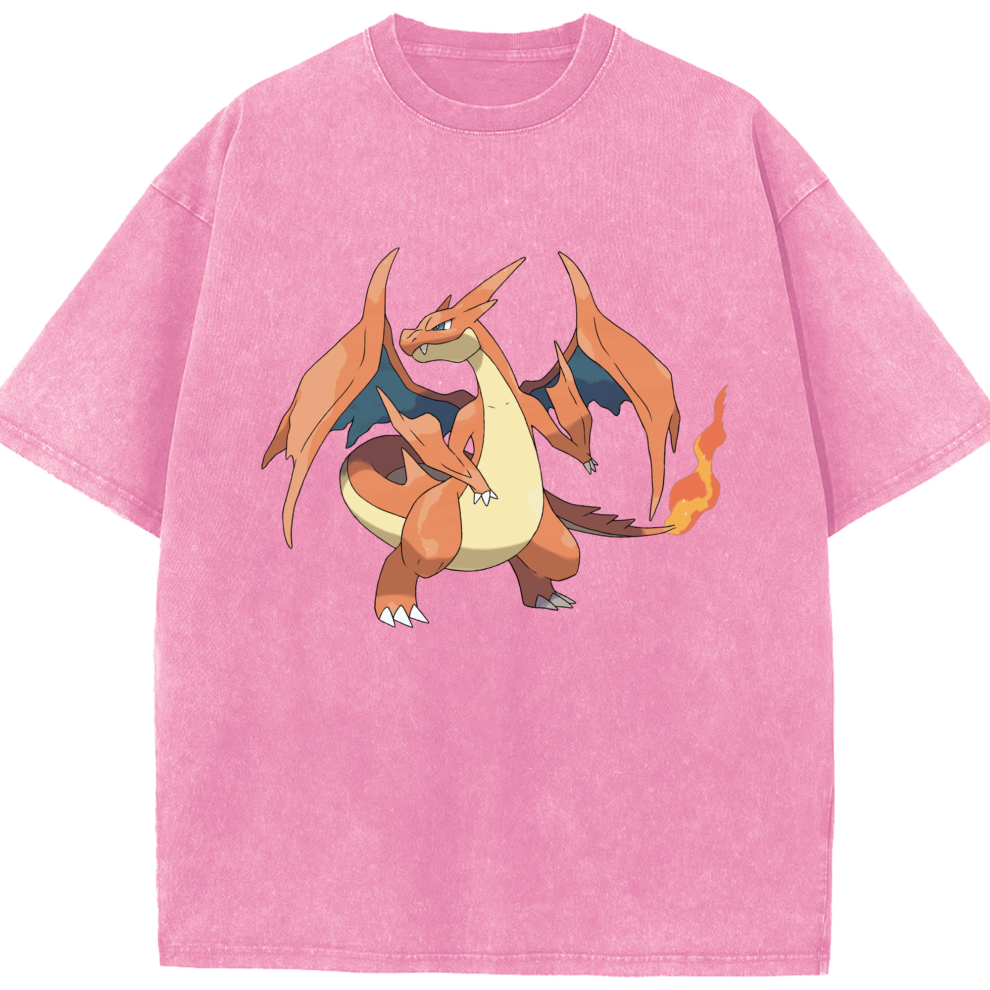 （画像用） ポケットモンスター Pokémon 綿100% ヴィンテージ風 半袖Tシャツ（フロントプリント）